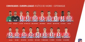 Carrasco, fuera de la lista contra el FC Copenhague