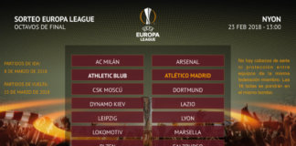 Posibles rivales del Atleti en octavos de la Europa League