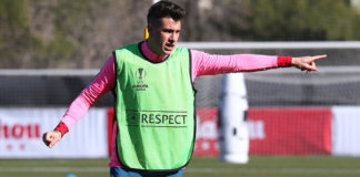 El Atleti prepara el partido contra el FC Copenhague