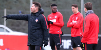 El Atleti prepara la visita del Leganés