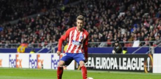Sergi: «He cumplido un sueño al debutar en Europa con el Atleti» Sergi: "He cumplido un sueño al debutar en Europa con el Atleti"