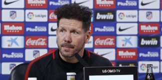 Simeone: «Mañana tenemos un partido importante. Después pensaremos en la final»