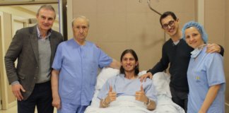 Filipe Luis operado con éxito.