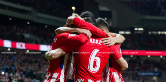 El Atleti, en lo más alto