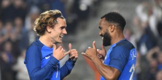 Griezmann y Lacazette, ‘les inséparables’ Getty Images/AFP/Damien Meyer