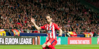 Juanfran y Godín, en el 11 ideal de la ida de cuartos de Europa League