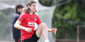 Filipe Luis vuelve al grupo y Oblak no entrena