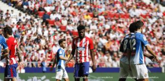 El Atleti, a ritmo de charanga