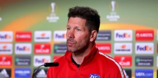 Simeone: «Estos partidos se juegan con el corazón»