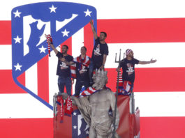 Inolvidable celebración rojiblanca en Neptuno
