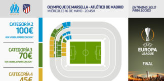 Quedan 3.918 entradas para la final de Lyon