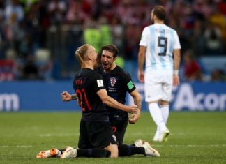 La Croacia de Vrsaljko arrolló a Argentina