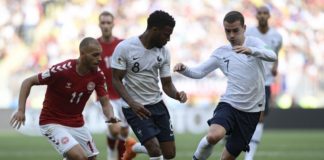 Lucas, Griezmann y Lemar, titulares con Francia, que ya está en octavos de final
