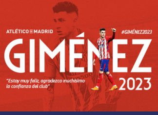 Giménez renueva con el Atleti hasta 2023