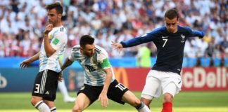 Griezmann y Lucas, protagonistas en la victoria de Francia sobre Argentina