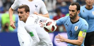 La Francia de Lucas, Griezmann y Lemar, a semifinales. Godín y Giménez, a casa La Francia de Lucas, Griezmann y Lemar, a semifinales. Godín y Giménez, a casa