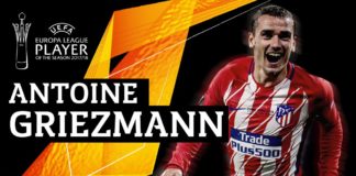 Griezmann se lleva el premio a mejor jugador de la pasada Europa League