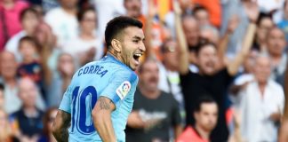 Pasillo y tablas en Mestalla