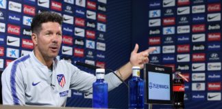 Simeone: «Tenemos una línea de juego ascendente»