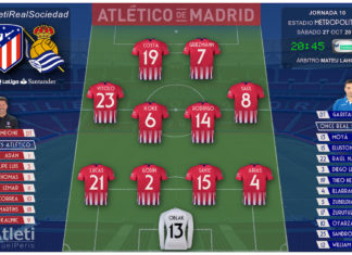 Atleti vs Real Sociedad: Toca levantarse