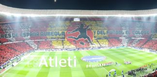 TIFO. Eres de España aureola y del fútbol el coloso