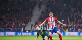 El Atlético se queda huérfano en el lateral izquierdo