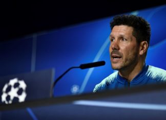 Simeone: «Tenemos la necesidad de clasificarnos para octavos mañana»