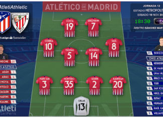 Atleti vs Athletic: Montero al quite