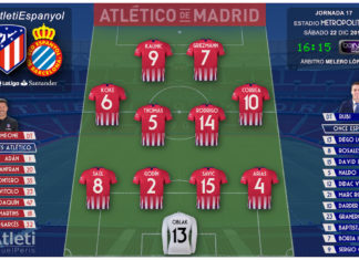 Atleti vs Espanyol: A la voz del capitán, marcharemos otra vez
