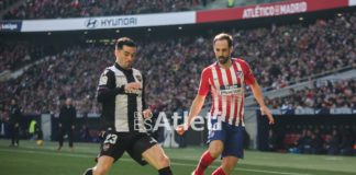 Juanfran: «Ojalá pueda seguir más tiempo en el Atleti, es el club de mi vida»