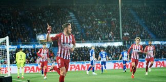 Saúl: «Marcar gol me alivia, me viene anímicamente muy bien» Saúl: "Marcar gol me alivia, me viene anímicamente muy bien"