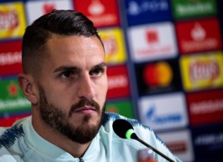 Koke: «Venimos con ganas e ilusión para poder pasar la eliminatoria» Koke: "Venimos con ganas e ilusión para poder pasar la eliminatoria"