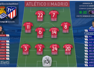 Real Sociedad vs Atleti: Vencer para que todo siga igual Real Sociedad vs Atleti: Vencer para que todo siga igual