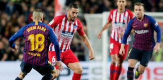 Koke: «Siempre que venimos aquí pasa algo. Alguien debería mirarlo» Koke: "Siempre que venimos aquí pasa algo. Alguien debería mirarlo"