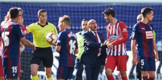 Alberola Rojas saca de quicio a Morata y encima le amonesta