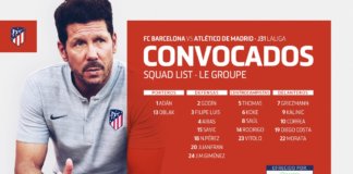 Diego Costa y Morata listos para el Camp Nou