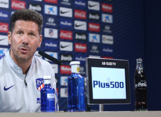 Simeone: «La única posibilidad que nos acerca a la Liga es ganar al Barcelona» Simeone: "La única posibilidad que nos acerca a la Liga es ganar al Barcelona"