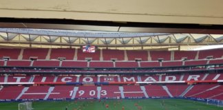Último entrenamiento en el Metropolitano antes del inicio liguero