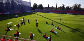 Vuelve Morata a los entrenamientos y toca rehacer media defensa