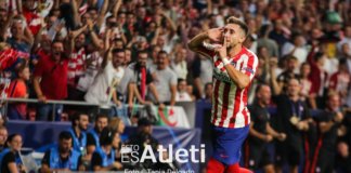 Herrera marca un golazo de cabeza en su debut