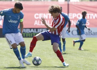La Juventus golpea primero en el estreno del Juvenil en Alcalá Fotografía: Atlético de Madrid.