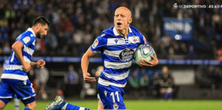 Cedidos 2019/20 (Semana 7): Víctor Mollejo se sale en el Depor Fotografía: RC Deportivo Instagram