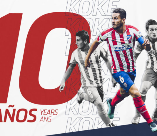 Diez años desde el debut de Koke